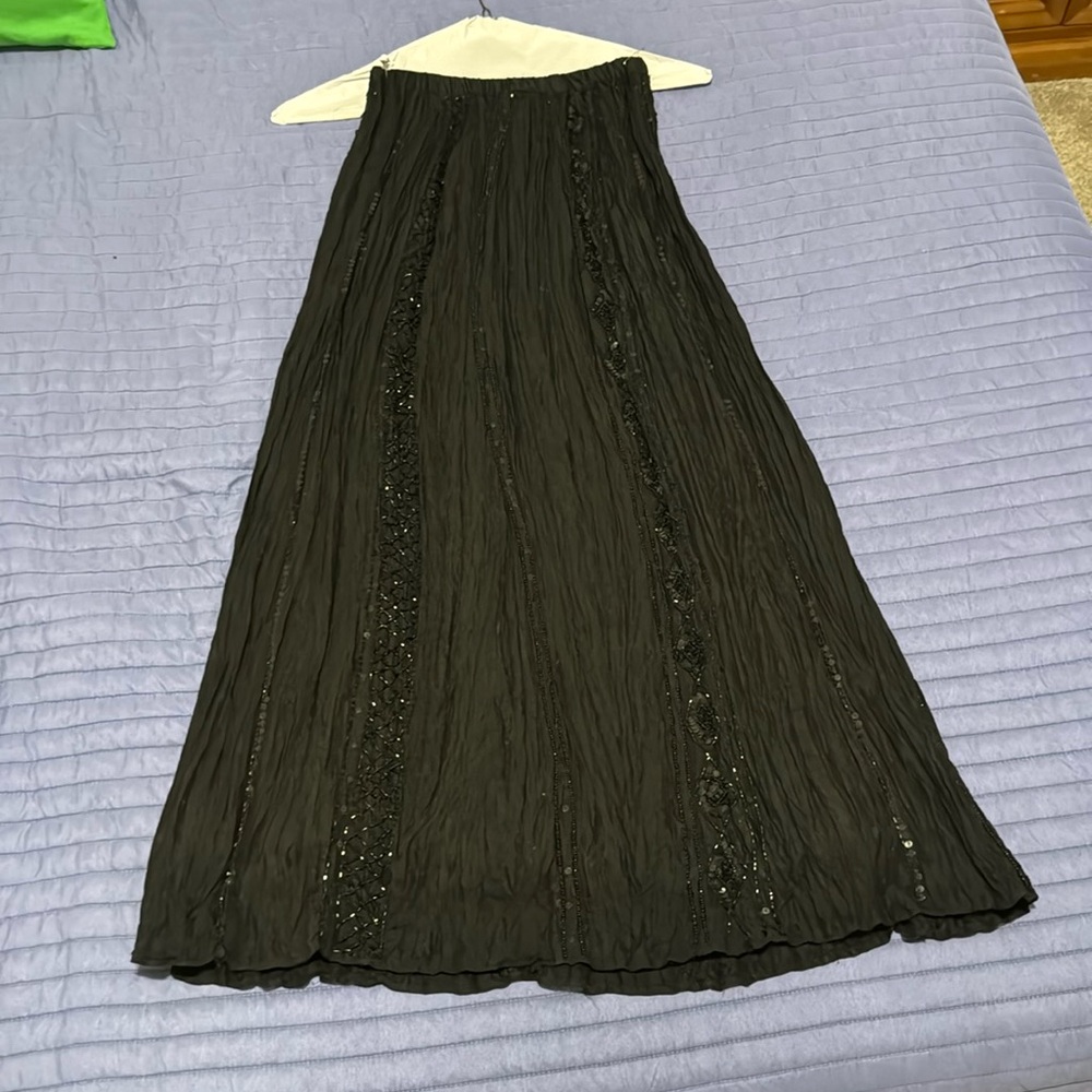 Long Beautifully Beaded Skirt